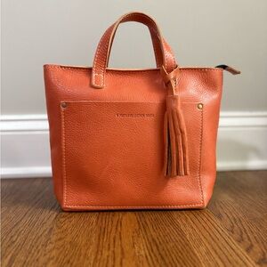 Portland leather satsuma mini crossbody zip (not sold with matching tassel)
